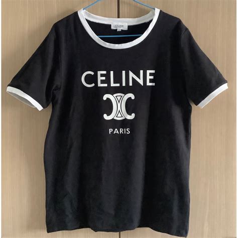 เสื้อยืด celine มือสอง